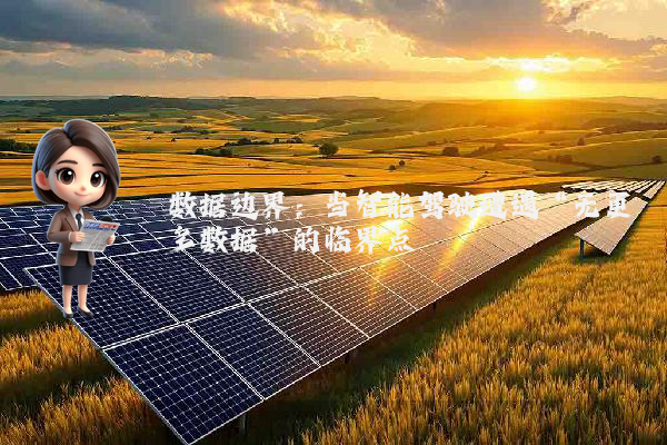 数据边界：当智能驾驶遭遇“无更多数据”的临界点