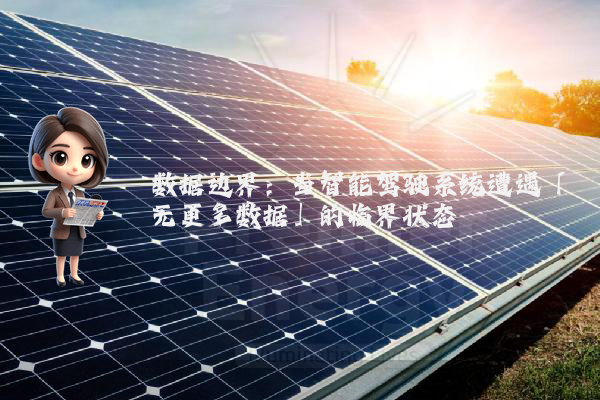 数据边界：当智能驾驶系统遭遇「无更多数据」的临界状态
